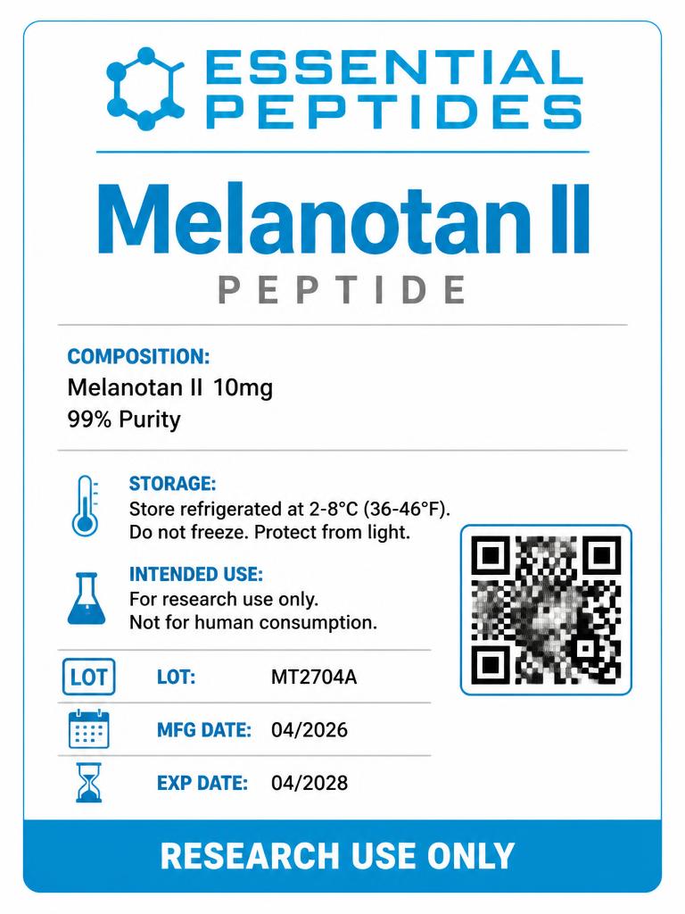Melanotan 2 — label